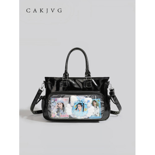 CAKJVG原創女包2025新款演唱會藏東西應援燈牌支架暗格痛包雙肩包