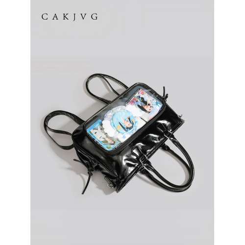 CAKJVG原創女包2025新款演唱會藏東西應援燈牌支架暗格痛包雙肩包