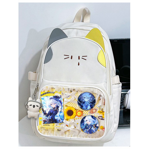 芙甯娜原神痛包雙肩包書包大容量中小學生二次元通勤單肩包貓貓包