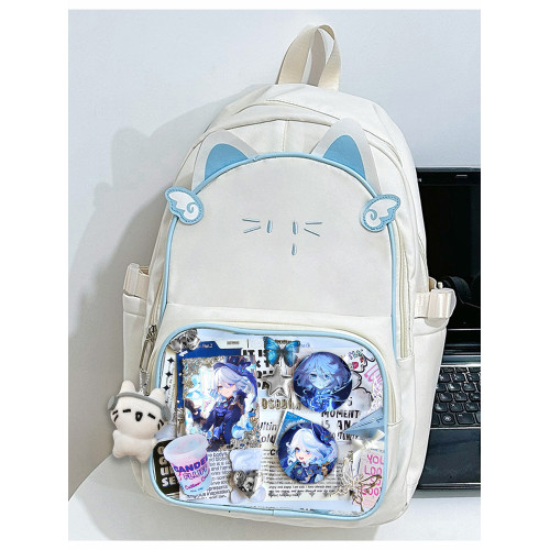 芙甯娜原神痛包雙肩包書包大容量中小學生二次元通勤單肩包貓貓包