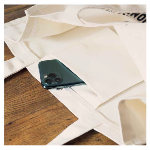 日單雜誌附錄紀國屋 簡約字母手提帆布袋購物袋 按釦大容量單肩包 日單雜誌附錄紀國屋 簡約字母手提帆布袋購物袋 按釦大容量單肩包