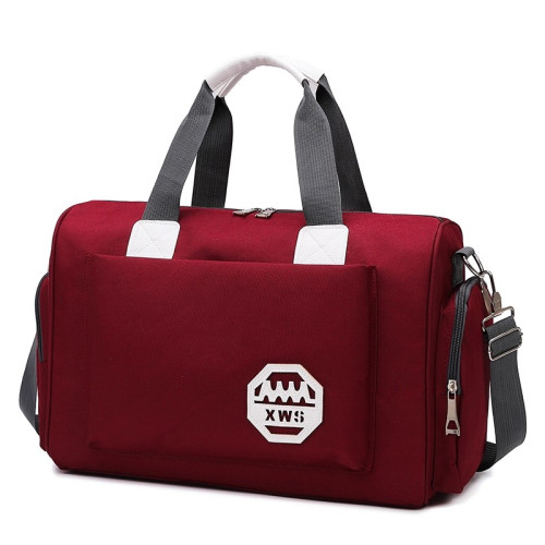 AIQIU單肩手提旅行包男女短途旅遊包出行包健身包運動包瑜珈包袋