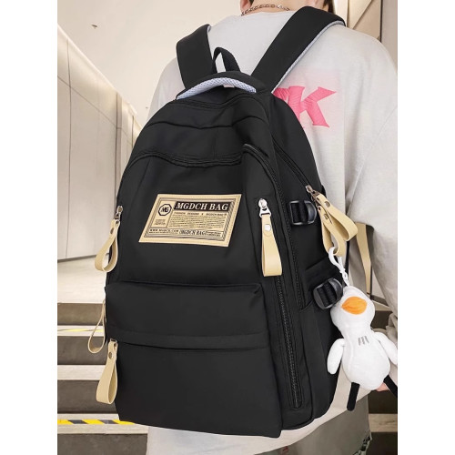 書包女大容量男高中初中生中學生後後背包雙肩包小學生4-6年級大學生