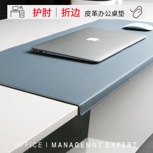 辦公桌桌面墊掛釦邊超大號學生寫字台桌墊折邊護肘電腦滑鼠鍵盤墊