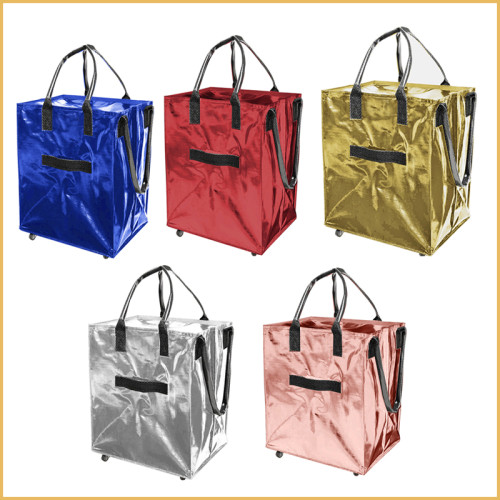 瑞士HULKEN浩肯小包登機同款拉桿後後背包折曡收納手提帶輪行李旅行袋