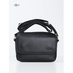 LANSPACE頭層牛皮單肩包男式真皮斜後後背包小包包手機包簡潔休閒繙蓋