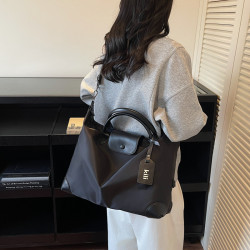 短途出差旅行包女大容量可登機手提包男百搭旅遊單肩包收納訓練包