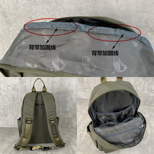 多口袋雙肩後後背包男女通勤休閒旅行大容量電腦媽咪包學生書包登山包