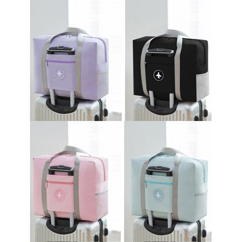 行李包包女短途旅行手提袋子裝棉被收納輕便大容量可攜式可套拉桿箱