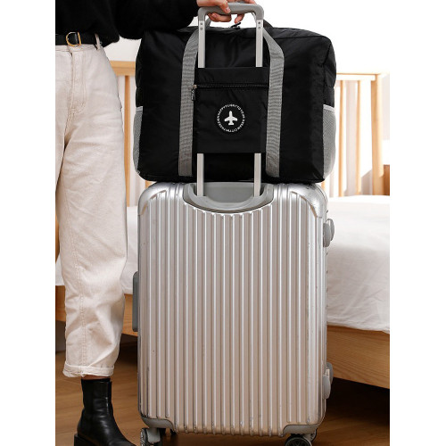 行李包包女短途旅行手提袋子裝棉被收納輕便大容量可攜式可套拉桿箱