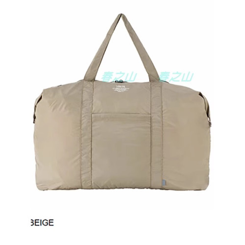 日單SO*LEIL大號旅行包輕量滑翔傘材質可套掛拉桿可折曡防潑水45L