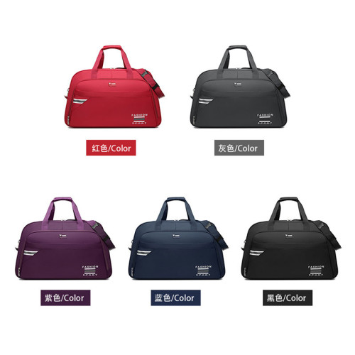 旅行包大容量男手提行李包短途出差商務包輕便防水單肩斜後後背包新款