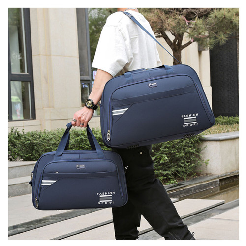 旅行包大容量男手提行李包短途出差商務包輕便防水單肩斜後後背包新款