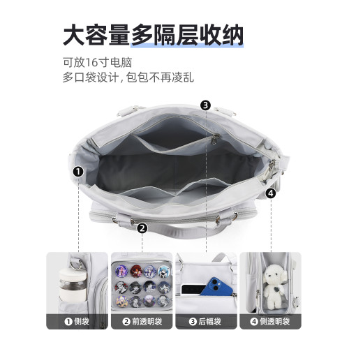 愛迪生雙肩痛包斜後後背包牛馬痛大容量托特包單肩包社畜通勤20cm娃包 愛迪生雙肩痛包斜後後背包牛馬痛大容量托特包單肩包社畜通勤20cm娃包