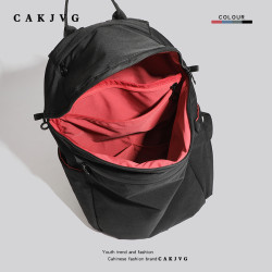 CAKJVG韓版百搭外出旅行雙肩包女旅遊輕便男士後後背包防水戶外登山包