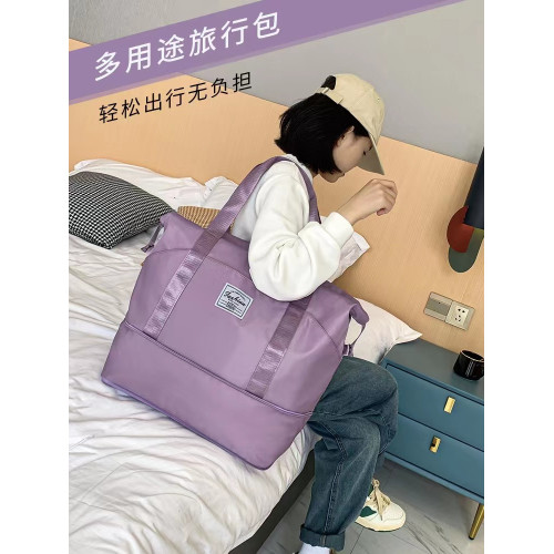 旅行包大容量女超大拉桿手提出差可攜式待産收納包運動健身包行李袋 旅行包大容量女超大拉桿手提出差可攜式待産收納包運動健身包行李袋