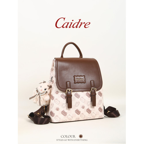 Caidre韓國可愛貓咪雙肩包包女2026新款通勤書包小衆輕便旅行後後背包 Caidre韓國可愛貓咪雙肩包包女2026新款通勤書包小衆輕便旅行後後背包