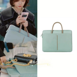 日本STELU你比星光美麗譚松韻紀星同款公文包高級感手提電腦包通勤文件包