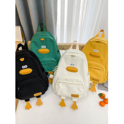 卡通可愛鴨子雙肩包新款2023出遊兒童後後背包男女孩大容量幼兒園書包