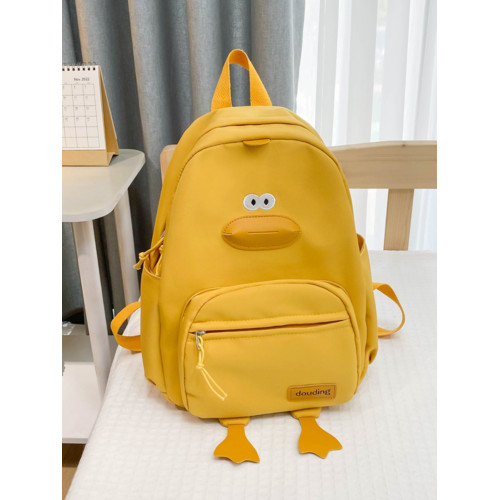 卡通可愛鴨子雙肩包新款2023出遊兒童後後背包男女孩大容量幼兒園書包