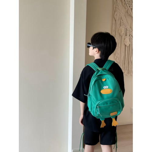 卡通可愛鴨子雙肩包新款2023出遊兒童後後背包男女孩大容量幼兒園書包