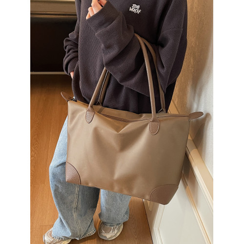 大容量旅行包女時尚短途旅遊收納行李包男可攜式手提待産托特包防水