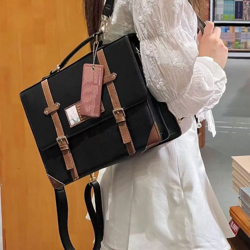 痛包雙肩包小食量斜背單肩包通勤日常二次元大容量吧唧包上課後後背包