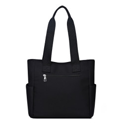 新款布包女學生輕便上寬補習包袋單肩百搭大容量托特手拎包通勤包