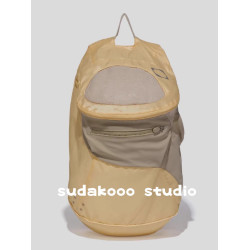 韓系新款mschf春季新款時尚休閒百搭雙肩包後後背包輕量化登山包2色