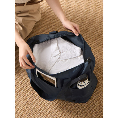 短途行李袋旅行包輕便手提大容量可折曡擴容登機斜後後背包可套拉桿箱 短途行李袋旅行包輕便手提大容量可折曡擴容登機斜後後背包可套拉桿箱