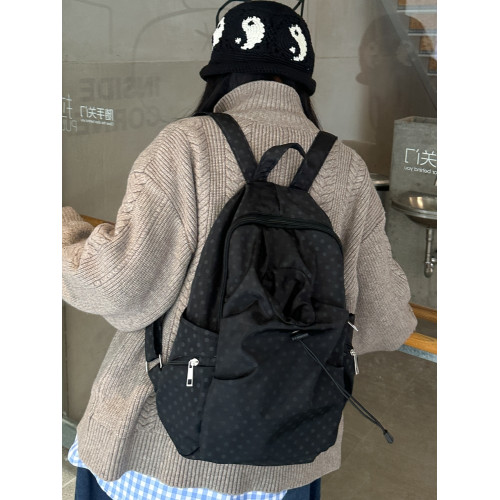 大容量新款雙肩包電腦旅行後後背包男女通用書包初中高中大學生後後背包潮