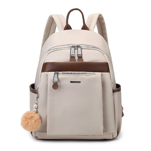 雙肩包女2025新款時尚旅遊輕便防水包包牛津布大容量後後背包學生書包