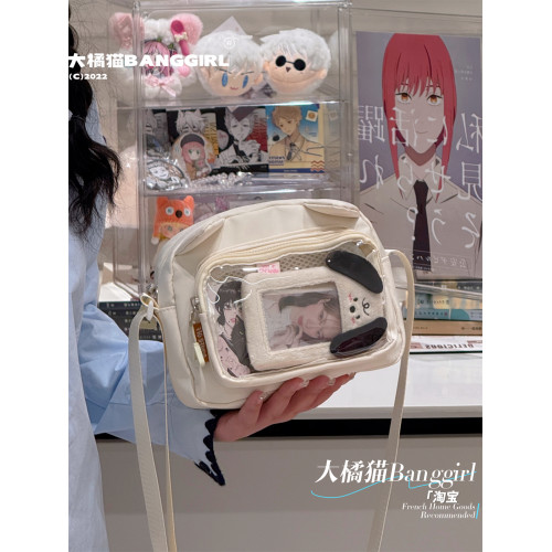 2026新款軟萌單肩斜後後背包大兒童可愛包包學生小包包通勤手機後後背包女