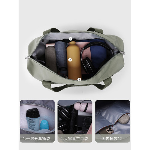 大容量旅行包女短途出差手提行李包運動健身包男旅遊收納袋待産包
