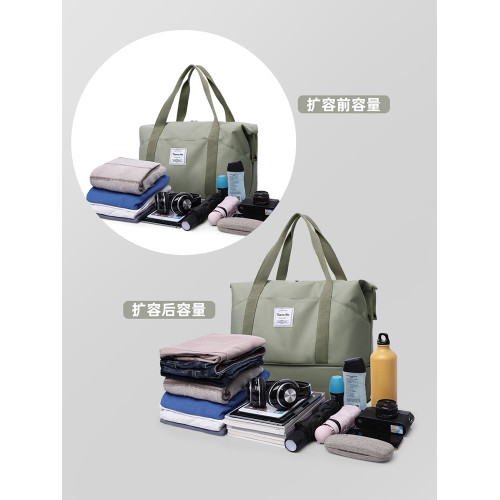 大容量旅行包女短途出差手提行李包運動健身包男旅遊收納袋待産包