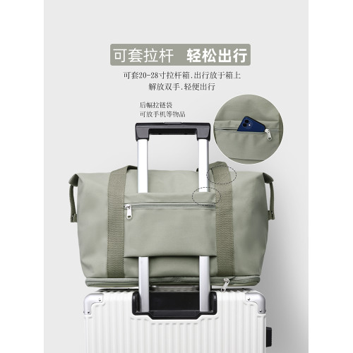 大容量旅行包女短途出差手提行李包運動健身包男旅遊收納袋待産包