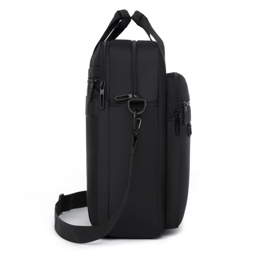 新款男式挎包休閒包男包防水牛津布包單肩包斜後後背包包男士後後背包竪款