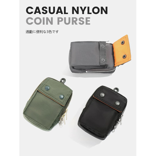 日系迷你TANKER尼龍經典百搭配飾小掛包數碼相機包可穿腰帶小腰包