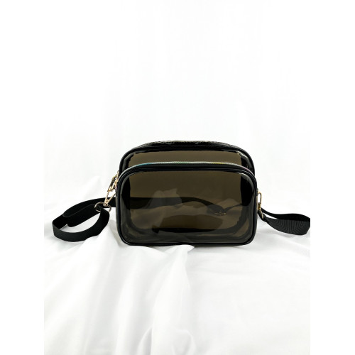 新款小食量痛包吧唧大容量斜後後背包透明pvc果凍包百搭棉花20cm娃包 新款小食量痛包吧唧大容量斜後後背包透明pvc果凍包百搭棉花20cm娃包