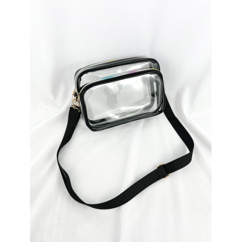 新款小食量痛包吧唧大容量斜後後背包透明pvc果凍包百搭棉花20cm娃包 新款小食量痛包吧唧大容量斜後後背包透明pvc果凍包百搭棉花20cm娃包