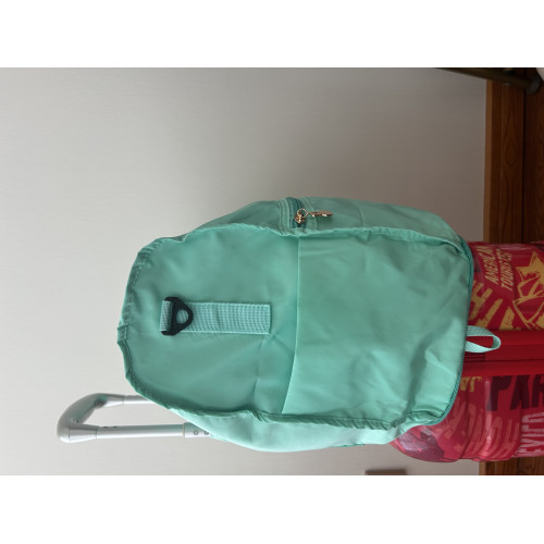 日系可愛米飛兔旅行袋行李包可套拉桿大容量可折曡待産斜背健身包