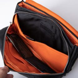 日系復古美式斜後後背包男士單肩包潮牌多功能腰包休閒飛行員小挎包潮