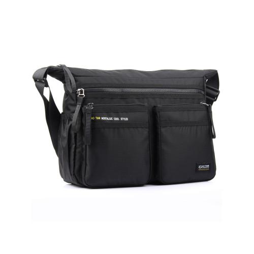 男士斜後後背包大容量生意收錢斜背後後背包便當包單肩包2026新款男士包包