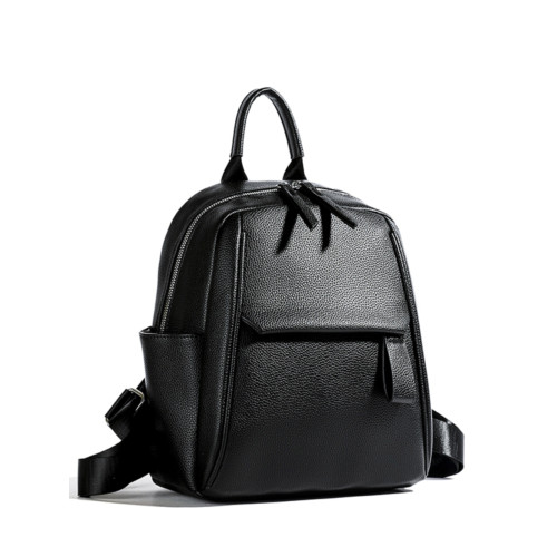 高級感雙肩包女2026新款軟皮純色時尚百搭通勤休閒大容量旅遊後後背包