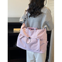 慵懶風輕便旅行大包出門套拉桿包健身可擴容乾濕分離待産包行李包