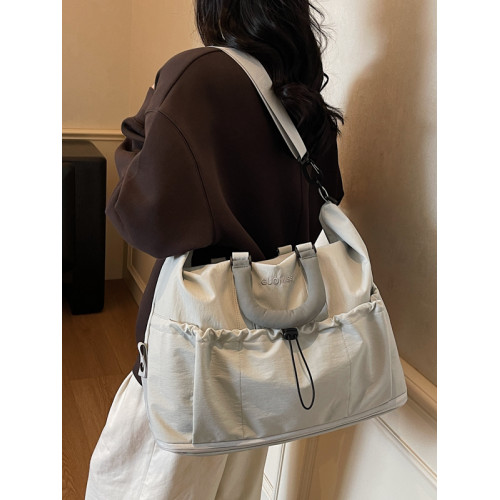 慵懶風輕便旅行大包出門套拉桿包健身可擴容乾濕分離待産包行李包