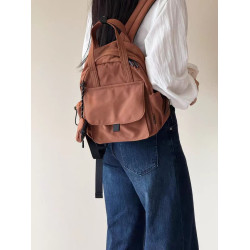 輕便乖巧小雙肩包包小衆設計款小手提雙肩後後背包百搭防水時尚潮