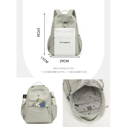 牛津布雙肩包女2026新款時尚輕便旅遊書包男旅行女士防水通勤後後背包