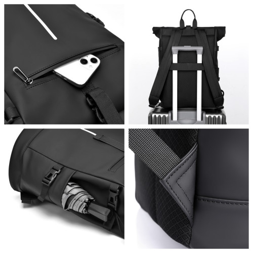 2025新款男士雙肩包大容量防水旅行後後背包通勤電腦包書包男款休閒包