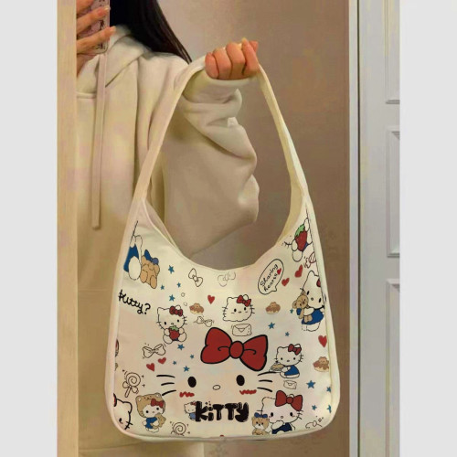 學生通勤托特包帆布包時尚包女手提袋可愛通勤百搭單肩托特大容量